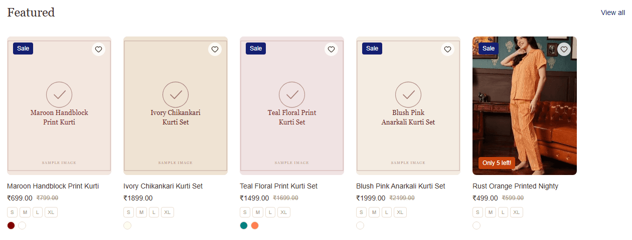 Merchandising that nudges the sale